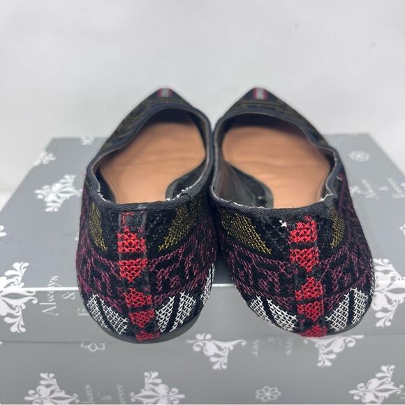 Rampage Caela Embroidered Aztec Southwestern Flats 7.5 - Picture 6 of 9